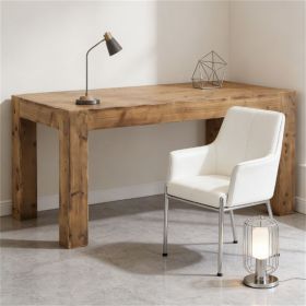 Administrative desk, computer desk, rectangular desk, study desk, carefully designed with  wood
